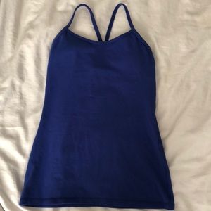 Blue Lululemon Tank Top